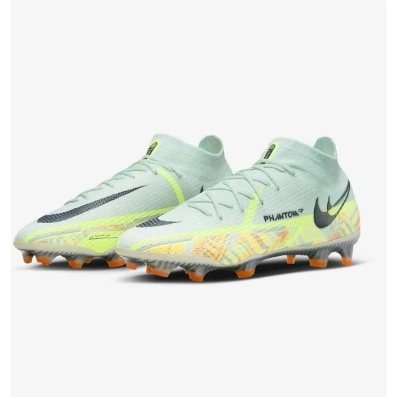 Nike Other - Nike Phantom GT2 Elite DF FG Men's 6.5 Barely Green/Blackened‎ Blue CZ9889-343